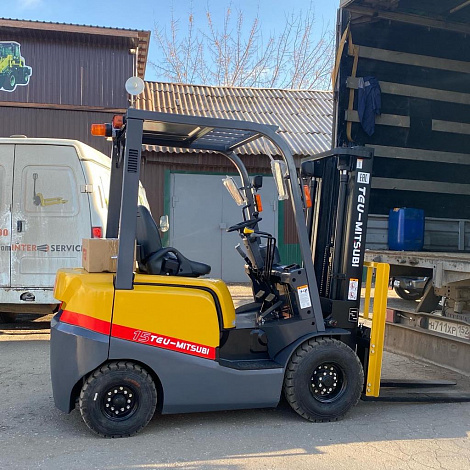 Дизельный вилочный погрузчик TEU-MITSUBI FD15T