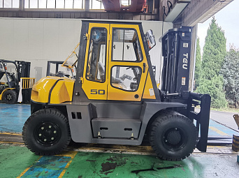 Дизельный вилочный погрузчик TEU-MITSUBI FD50T