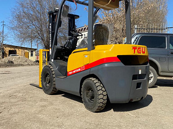 Вилочный бензиновый погрузчик TEU-MITSUBI FG25T
