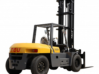 Дизельный вилочный погрузчик TEU-MITSUBI FD100T