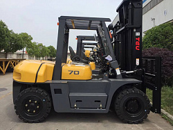 Дизельный вилочный погрузчик TEU-MITSUBI FD70T